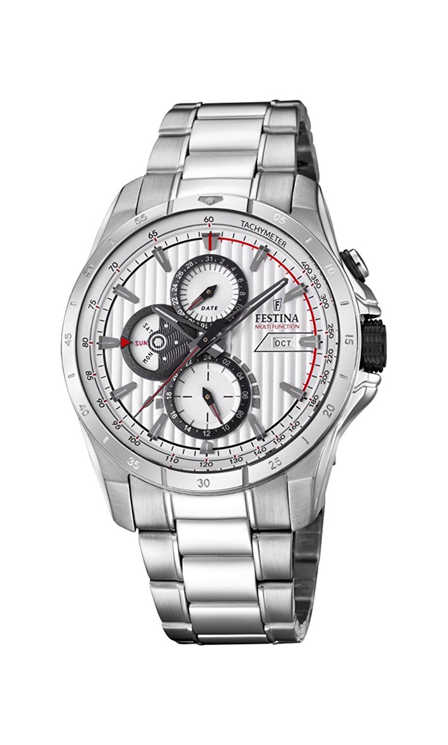 Festina Watches : F16995/1 Silver Dial Stainless Steel Women Watch