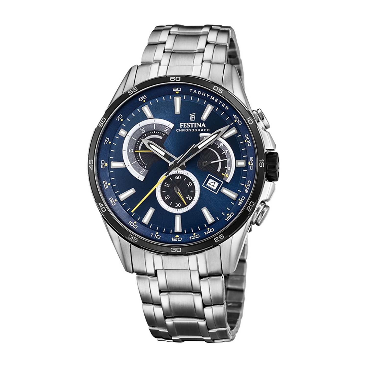 Festina Watches : F20200/3 Blue Dial Stop Watch Men Watch