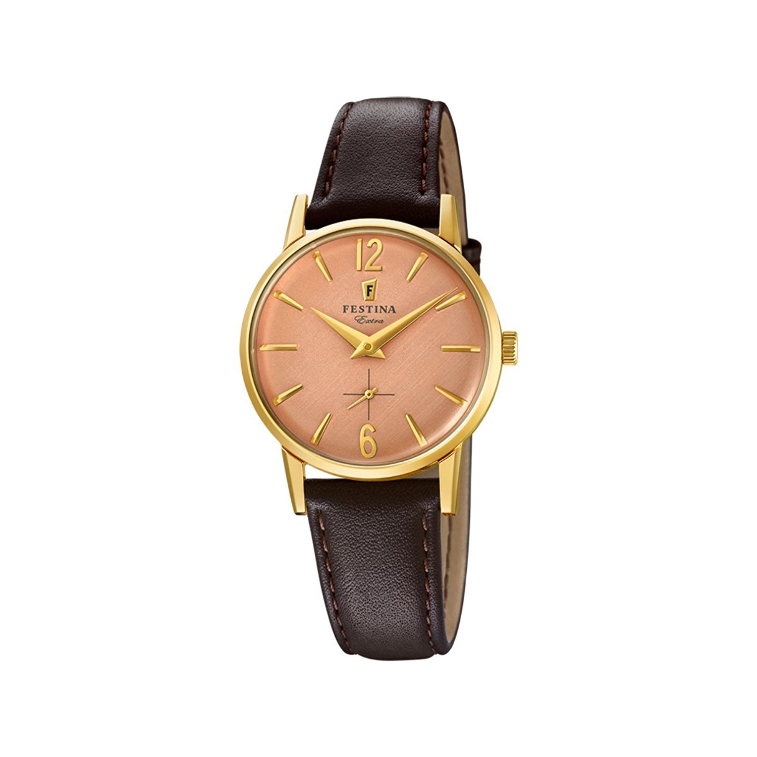 Festina Watches : F20255/2 Mother Of Pearl Dial Leather Women Watch