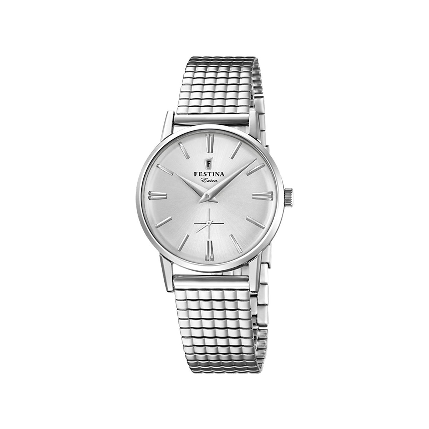 Festina Watches : F20256/1 Silver Dial Stainless Steel Women Watch