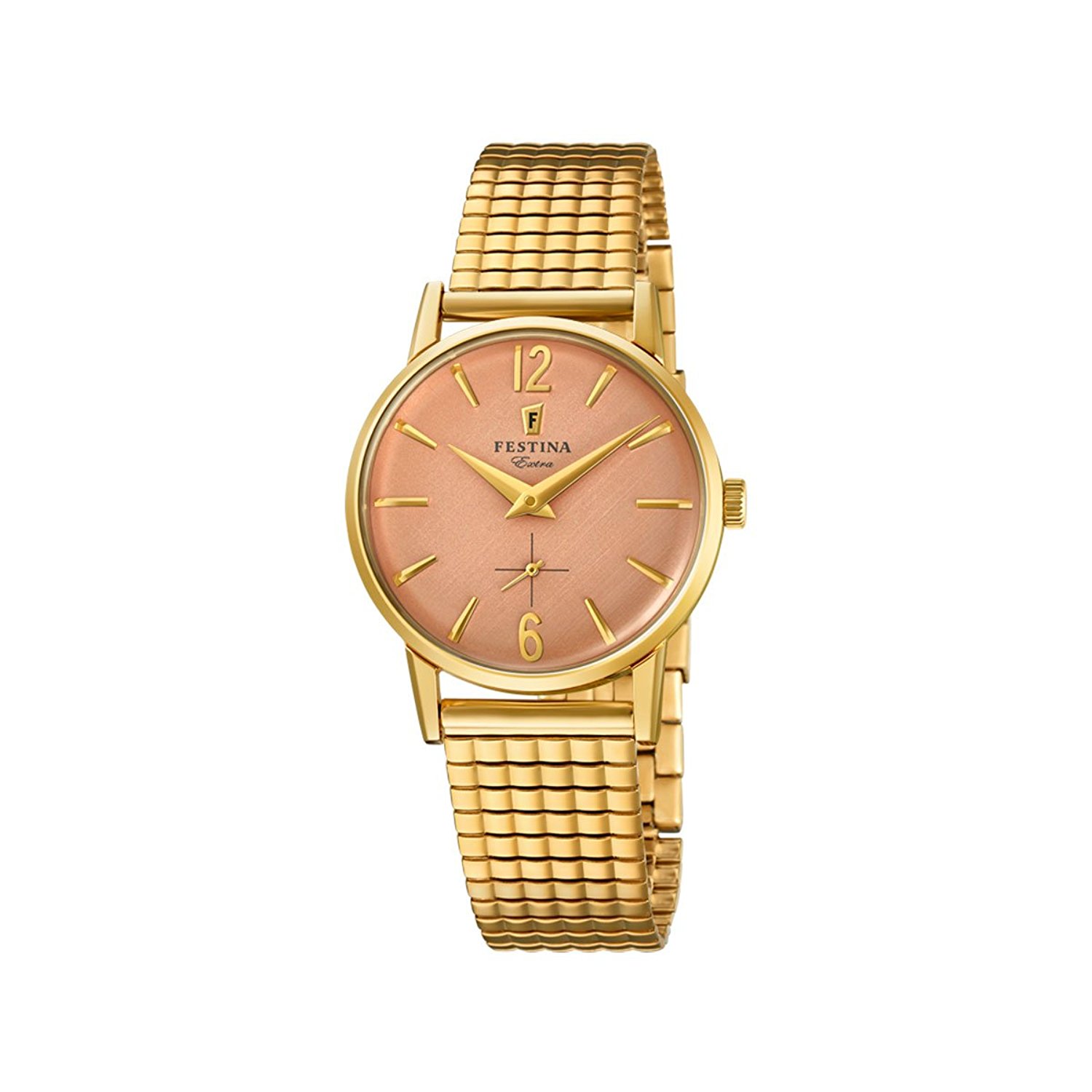 Festina Watches : F20257/2 Mother Of Pearl Dial Stainless Steel Plated Women Watch