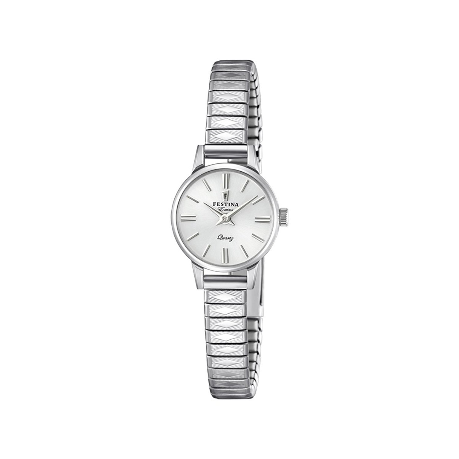 Festina Watches : F20262/1 Silver Dial Stainless Steel Women Watch