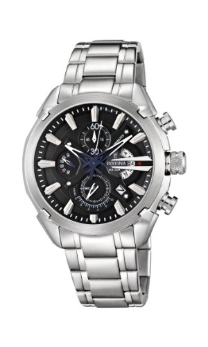 Festina Watches : F6822/4 Quartz Black Men Watch