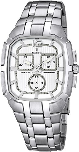 Festina Watches : F6827/1 Quartz Silver Men Watch