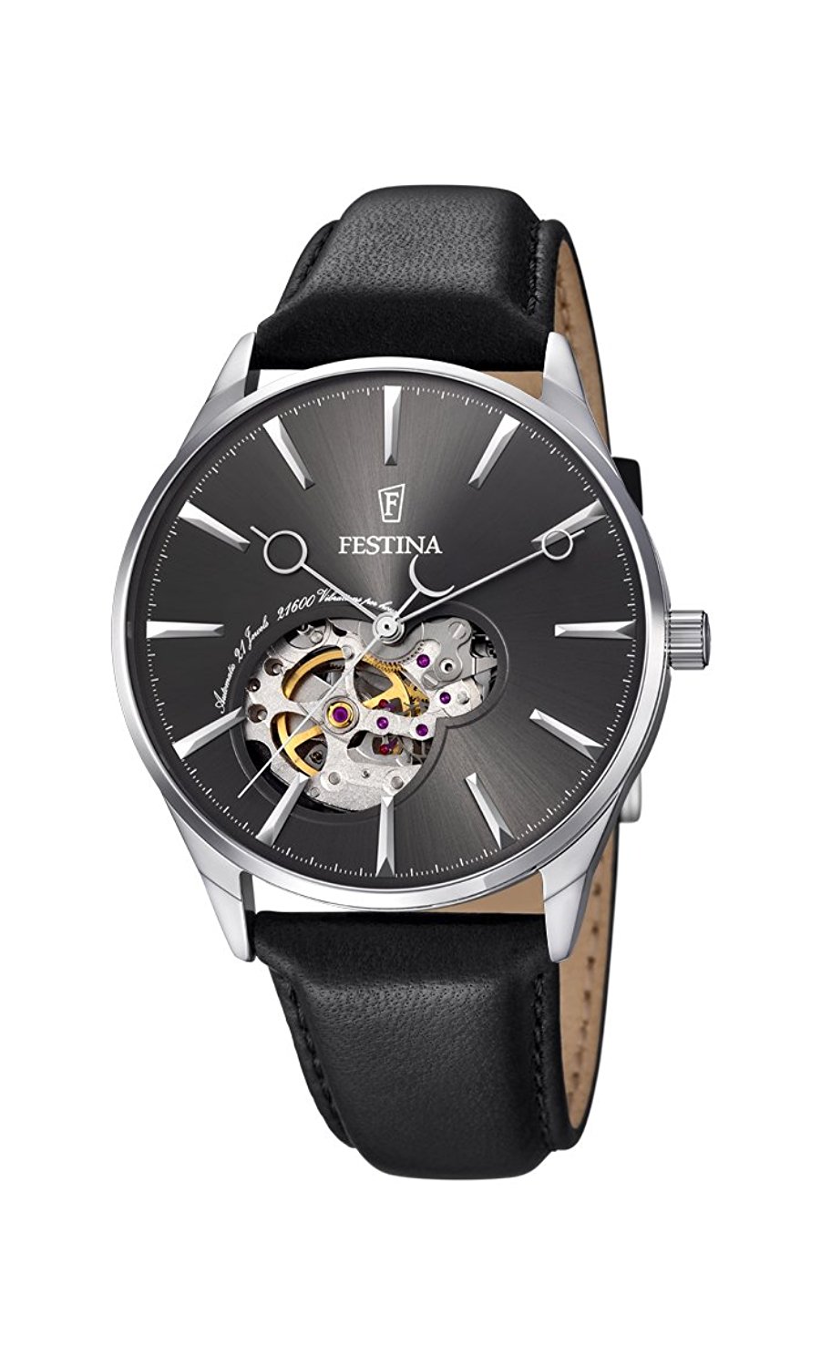 Festina Watches : F6846/2 Grey Dial Stainless Steel Men Watch