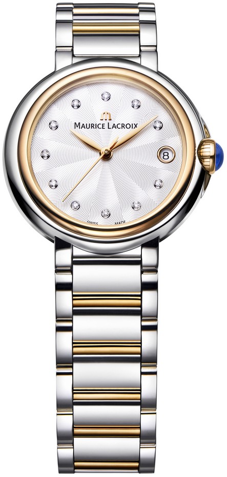 Maurice Lacroix Watches : FA1004-PVP13-150-1 Quartz Diamond Dial Date Stainless Steel Women Watch