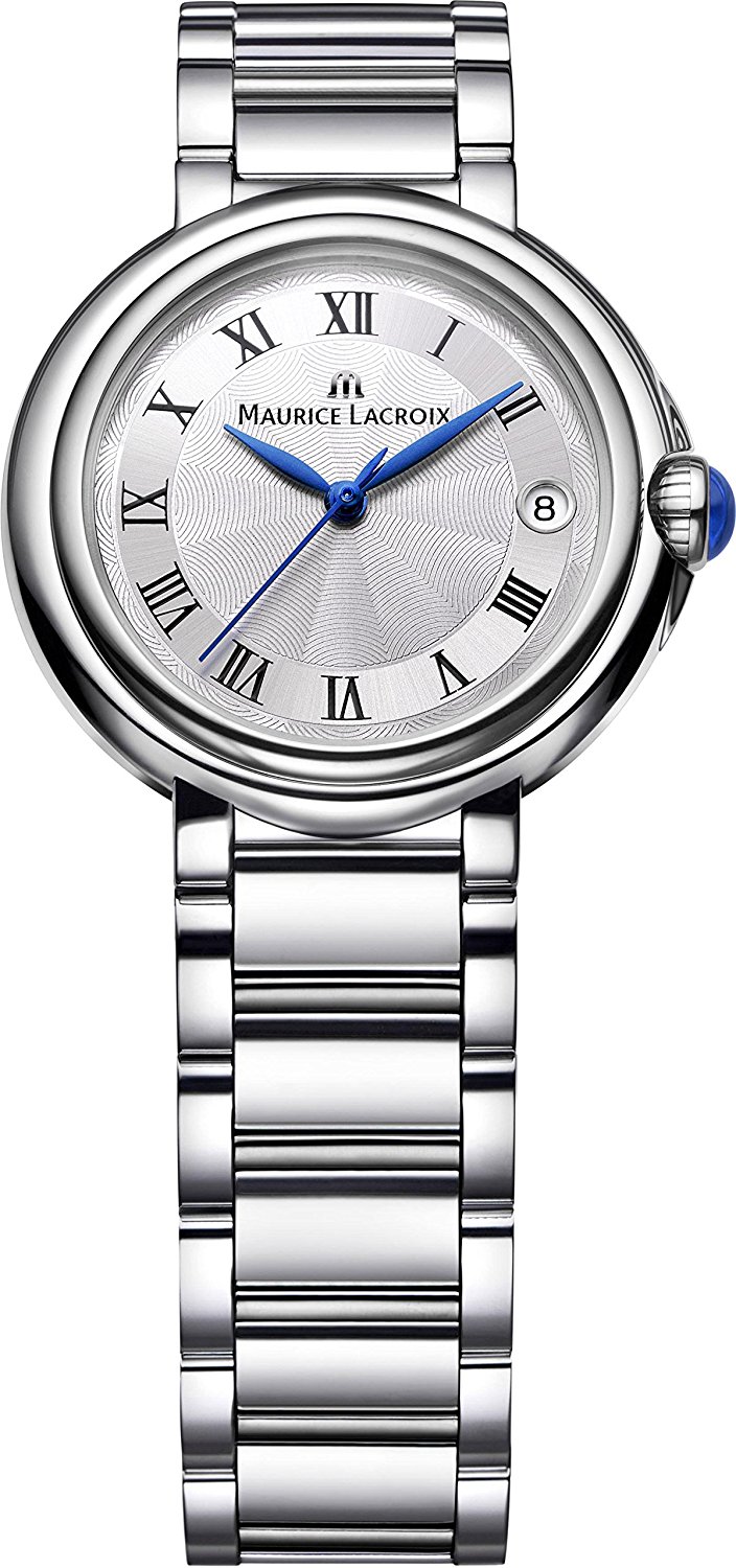 Maurice Lacroix Watches : FA1004-SS002-110 Quartz Roman Numerals Dial Date Stainless Steel Men Watch