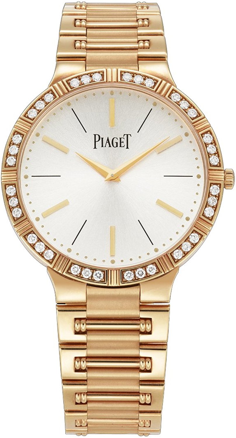 Piaget Watches : G0A38056 Silver Dial Rose Gold Band Women Watch