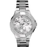 Guess Watches : G12557L Quartz Silver Dial Stainless Steel Women Watch