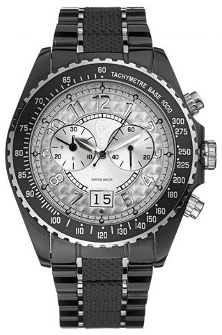 Guess Watches : G46001G1 Swiss Quartz Stainless Steel Men Watch
