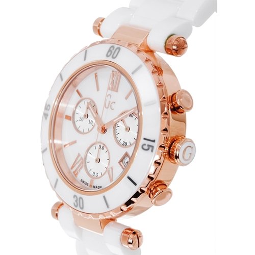 Guess Watches : G47504M1 Swiss Quartz Stainless Steel Women Watch