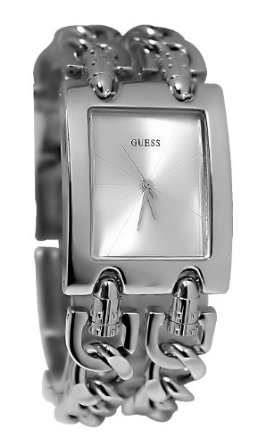 Guess Watches : G75916L1 Quartz Silver Dial Stainless Steel Women Watch