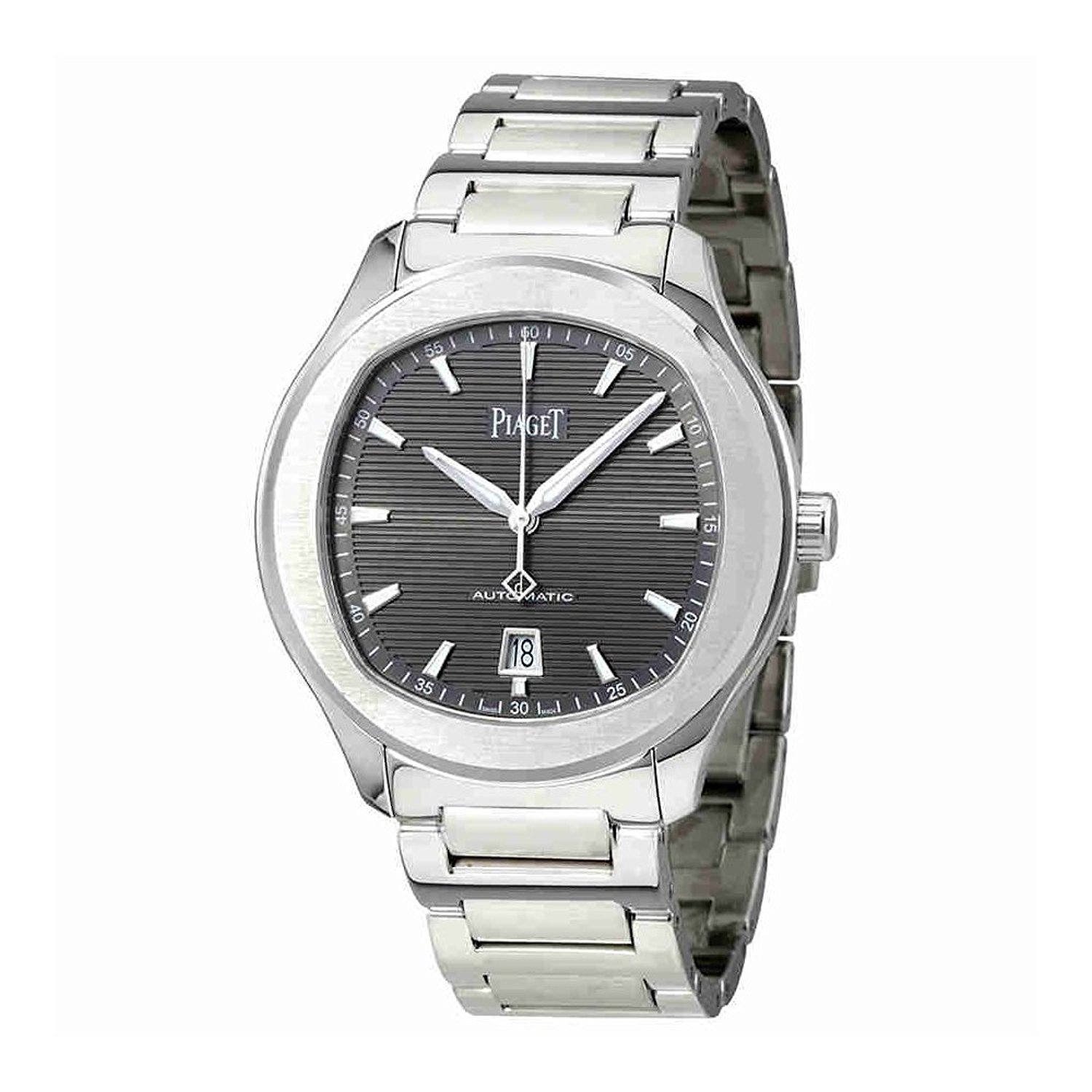 Piaget Watches : GOA41003 Grey Guilloche Dial Fixed Band Men Watch
