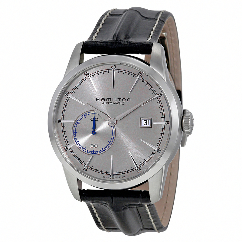 Hamilton Watches : H40515781 Date Black Leather Men Watch