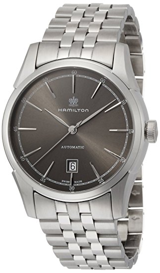 Hamilton Watches : H42415091 Automatic Gray Dial Date Stainless Steel Men Watch