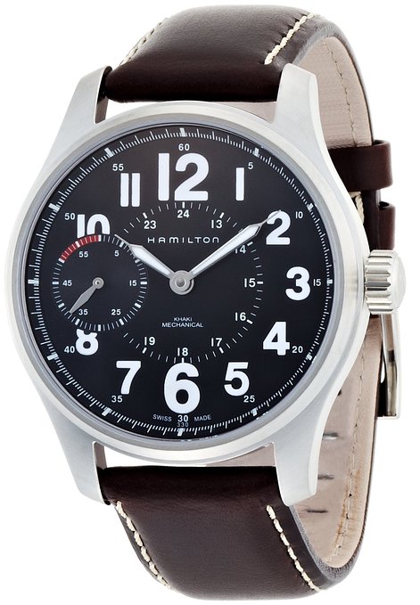 Hamilton Watches : H69619533 Mechanical Hand-wind Brown Leather Men Watch