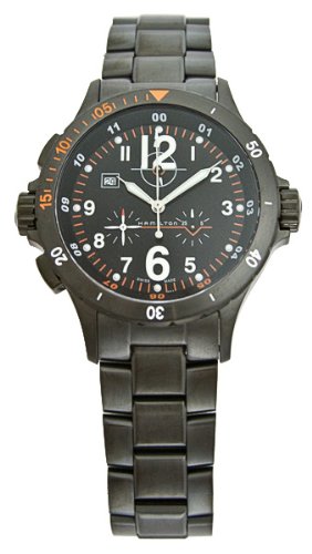 Hamilton Watches : H74592133 Quartz Chronograph Men Watch