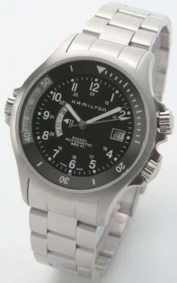 Hamilton Watches : H77615133 Khaki Navy GMT Series Men Watch
