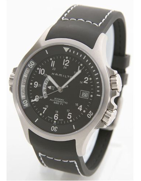Hamilton Watches : H77615333 Khaki Navy GMT Series Men Watch