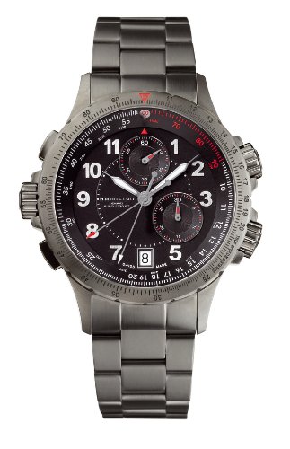 Hamilton Watches : H77672133 Quartz Chronograph Men Watch