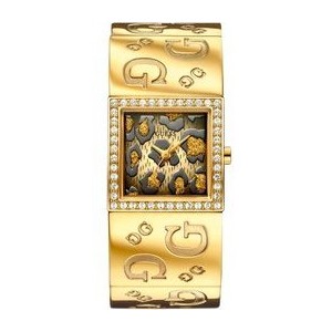Guess Watches : I90222L1 Quartz Gold Tone Stainless Steel Bracelet Women Watch