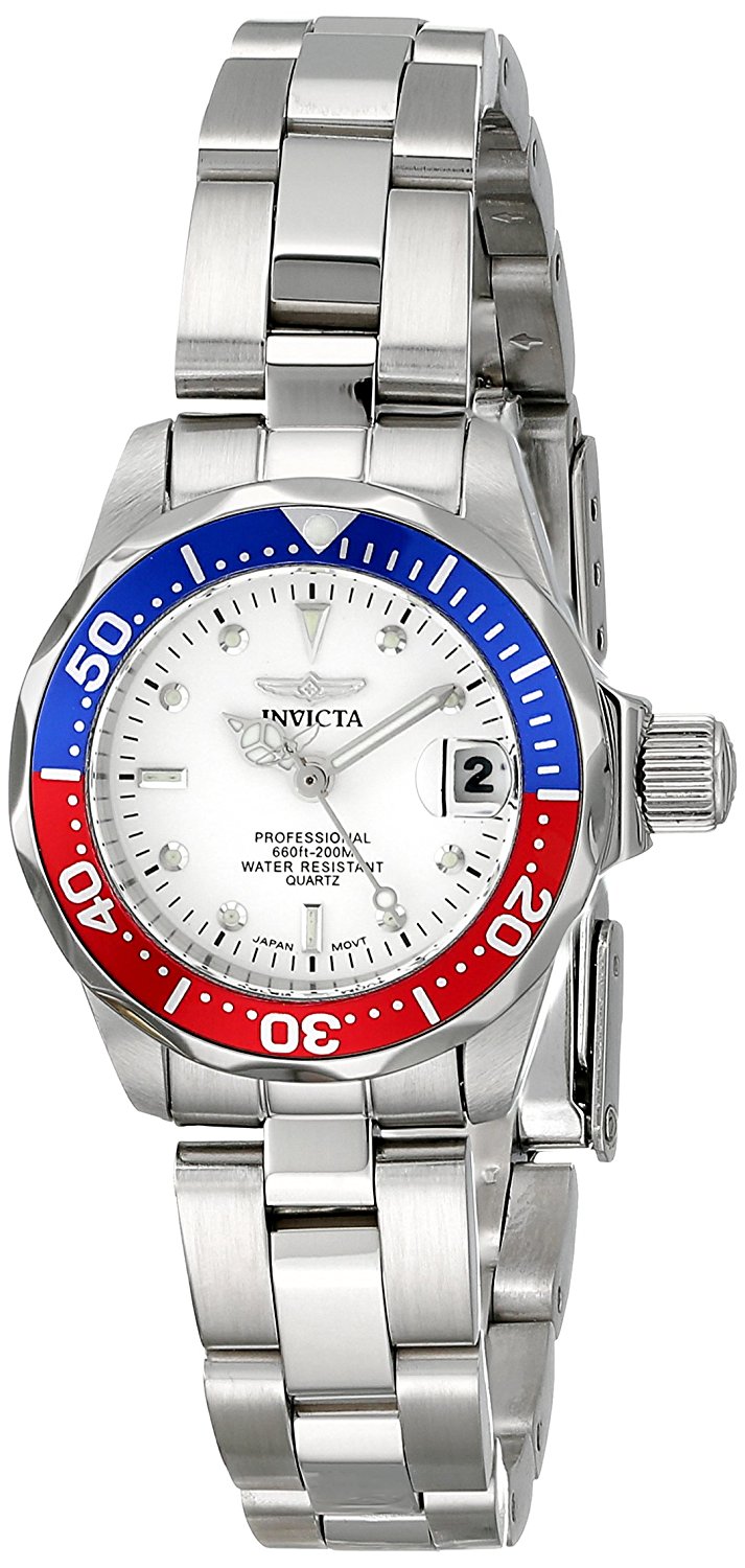 Invicta Watches : INVICTA-8940 White Dial Luminous Women Watch