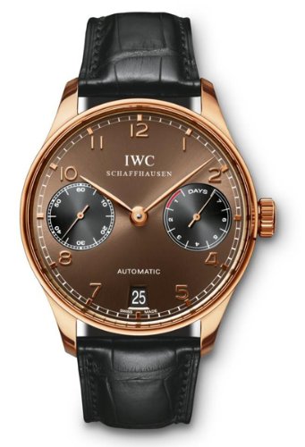 Fake AAA IWC Watches : IW500124 Automatic Brown Men Watch Watch