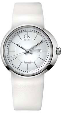 Calvin Klein Watches : K0H23101 White Dial 30 M Women Watch