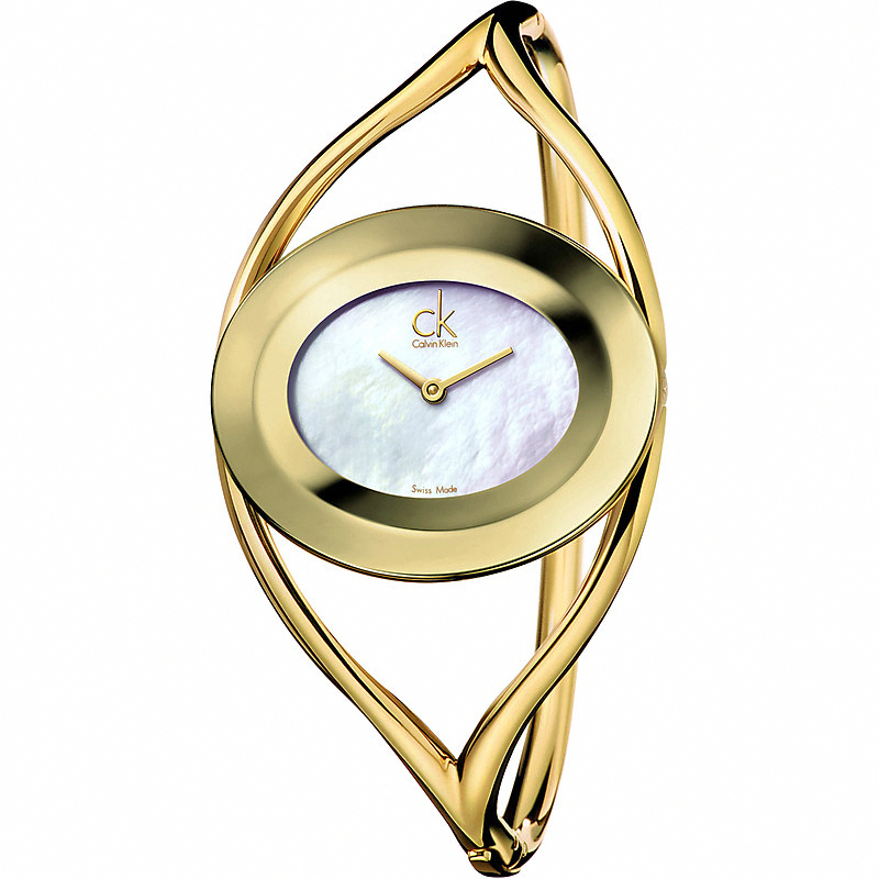 Calvin Klein Watches : K1A2391G Quartz Analog Gold Tone Women Watch