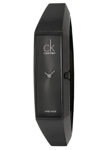 Calvin Klein Watches : K1L22402 Quartz Analog Rectangle Black Women Watch
