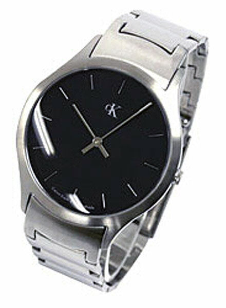 Calvin Klein Watches : K2611104 Quartz Black Dial Stainless Steel Men Watch