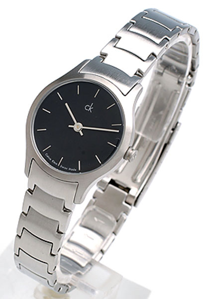 Calvin Klein Watches : K2613104 Quartz Black Dial Stainless Steel Women Watch