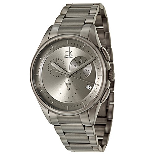 Calvin Klein Watches : K2A27920 Quartz Stainless Steel Gray PVD Coated Bracelet Men Watch