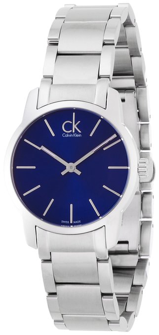 Calvin Klein Watches : K2G2314N Quartz Blue Dial Stainless Steel Women Watch
