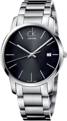 Calvin Klein Watches : K2G2G143 Quartz Black Date Dial Stainless Steel Men Watch