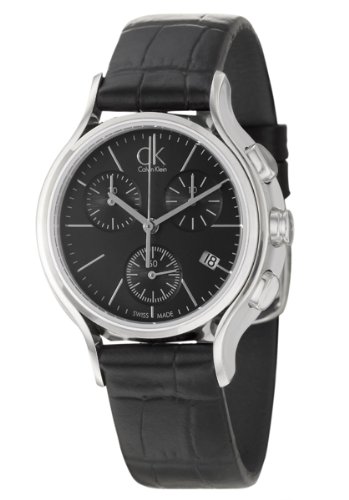 Calvin Klein Watches : K2U291C1 Quartz Chronograph Black Women Watch