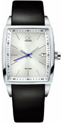 Calvin Klein Watches : K3041120 Polishedilver-tone hands with luminous accents Men Watch