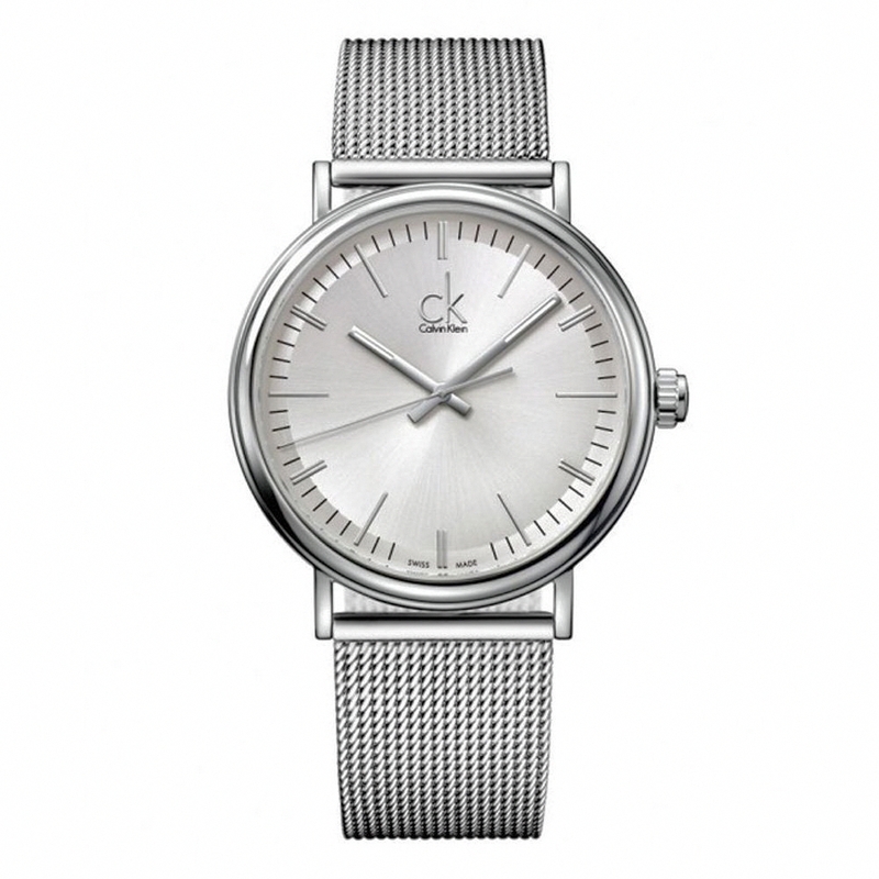 Calvin Klein Watches : K3W21126 Quartz Analog Stainless Steel Silver Men Watch