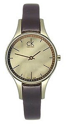 Calvin Klein Watches : K4323209 Quartz Analog Leather Women Watch