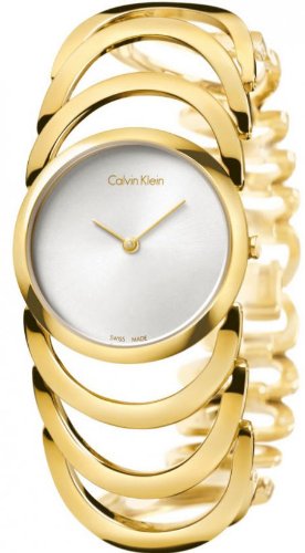 Calvin Klein Watches : K4G23526 Quartz Analog Gold Tone Stainless Steel Women Watch