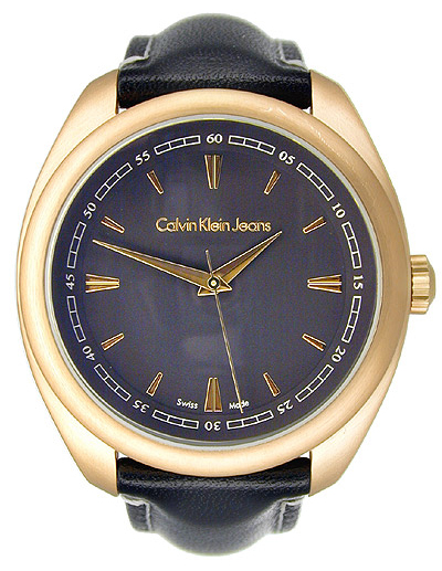 Calvin Klein Watches : K5811402 Quartz Leather Men Watch
