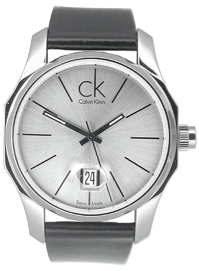Calvin Klein Watches : K7741141 Quartz Analog Date Leather Men Watch