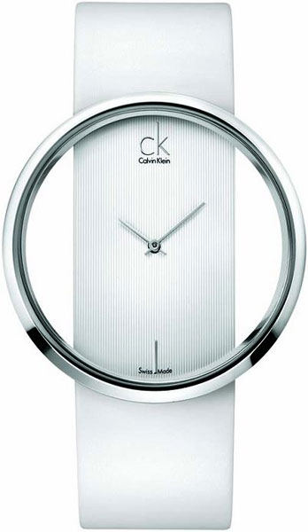 Calvin Klein Watches : K9423101 Faux Strap 30 m Water Resistant Women Watch
