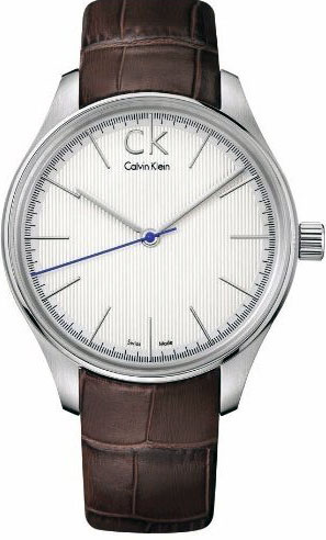 Calvin Klein Watches : K9811126 Three-hand Swiss Quartz movement 30 M water resistant Men Watch