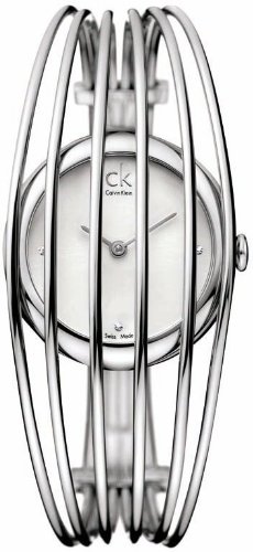 Calvin Klein Watches : K9923126 Quartz Silver Dial Stainless Steel Women Watch