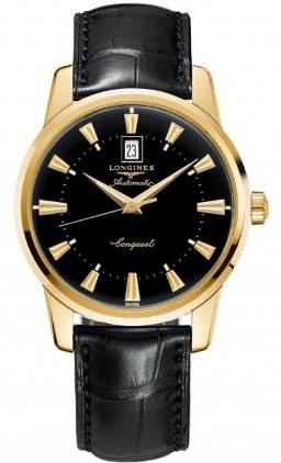 Longines Watches : L1.645.6.52.4 Automatic 18ct Yellow Gold Men Watch