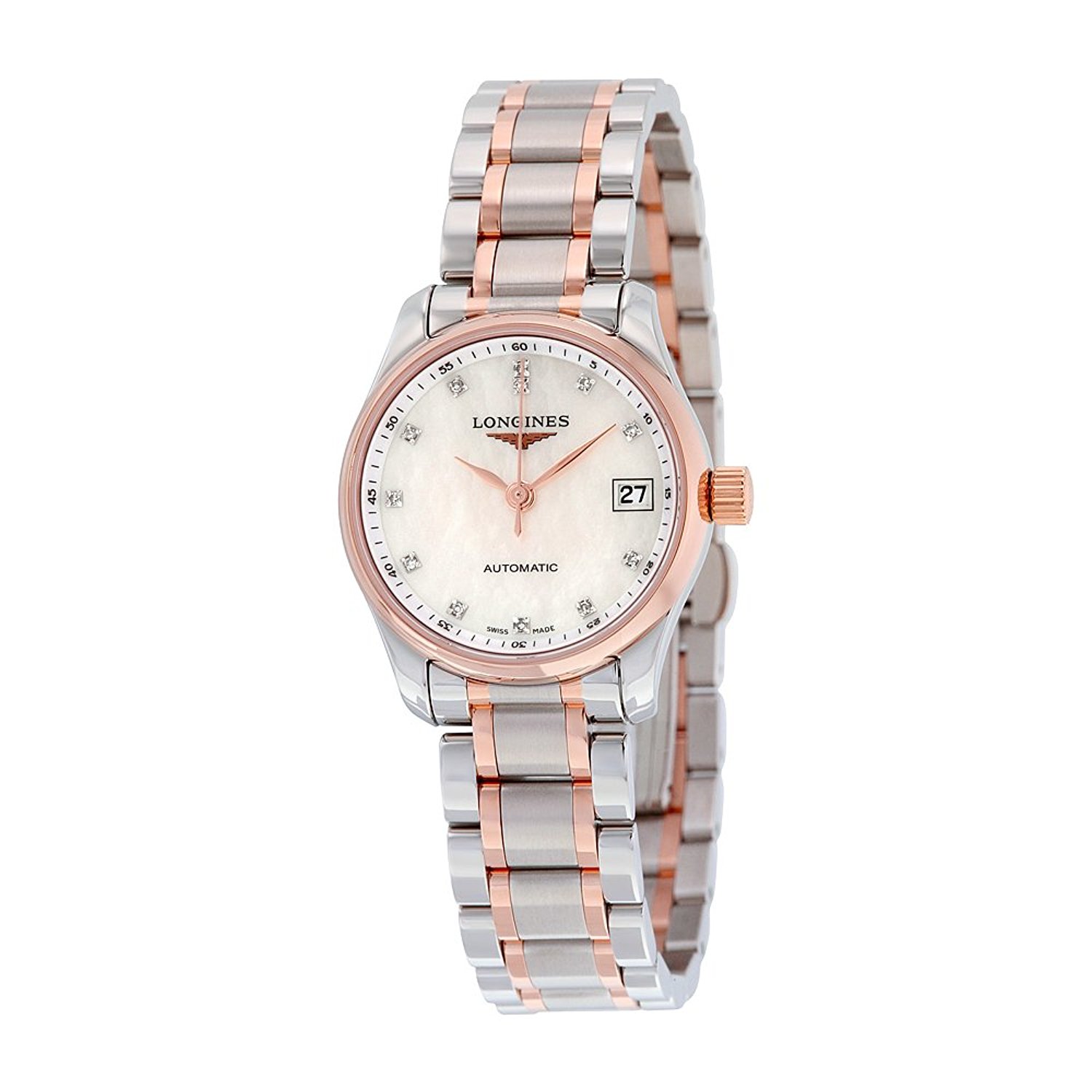 Longines Watches : L2.128.5.89.7 Mother Of Peral Dial Fixed Band Women Watch