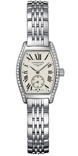 Longines Watches : L2.175.0.71.6 Quartz Silver Dial Stainless Steel Women Watch