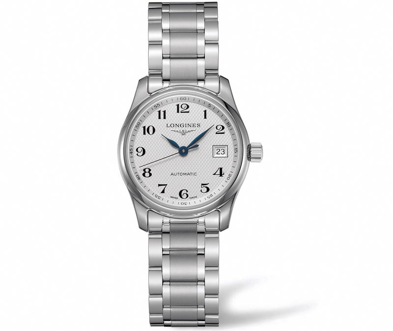 Longines Watches : L2.257.4.78.6 Automatic White Dial Stainless Steel Women Watch