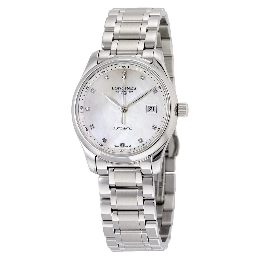 Longines Watches : L2.257.4.87.6 Mother Of Pearl Automatic Women Watch